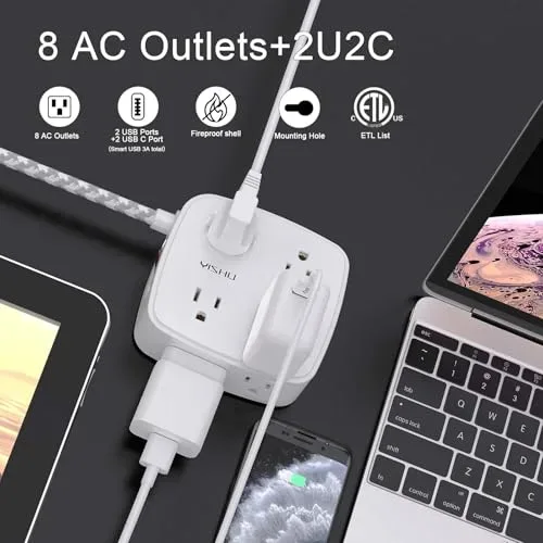 Two Full USB-C Ports on the Newer Braided Model
